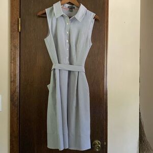 Striped A-Line Dress